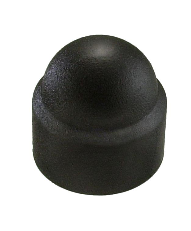 Connex Abdeckkappen M8 für Sechskantschrauben rund schwarz - 8 Stk.