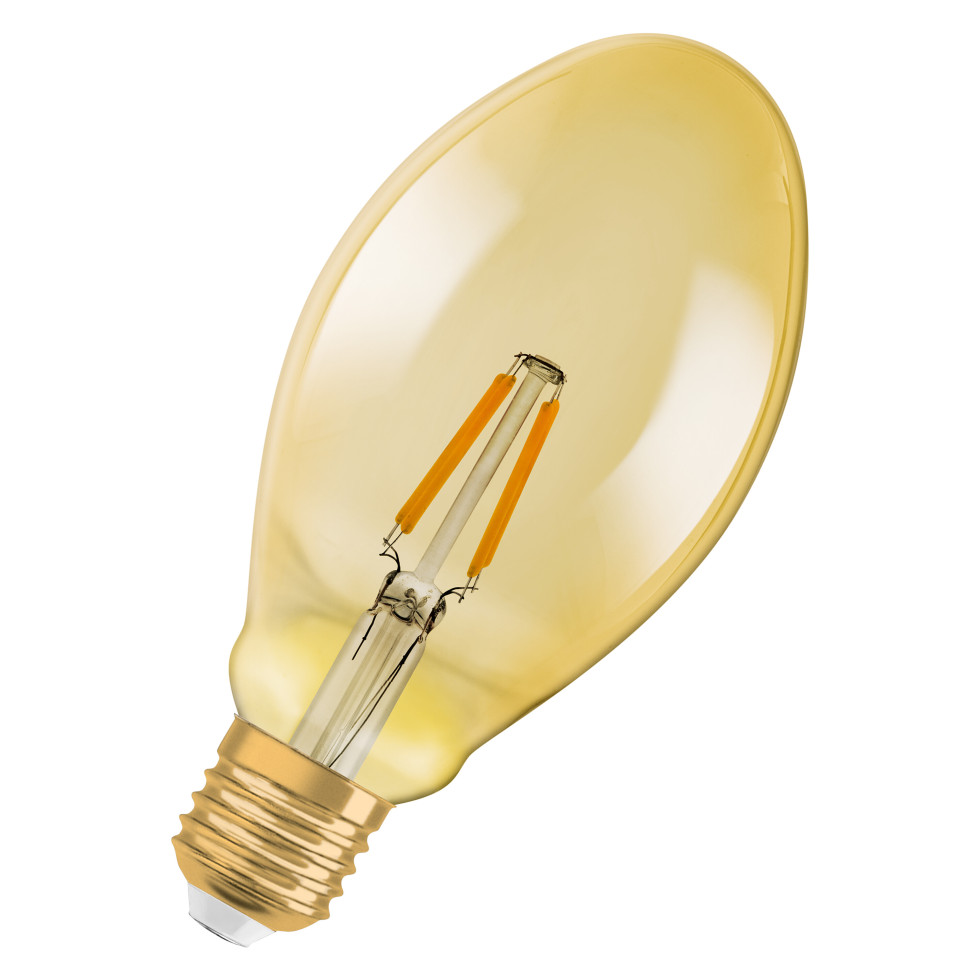 Osram LED Leuchtmittel Oval E27 4 W warmweiß amber