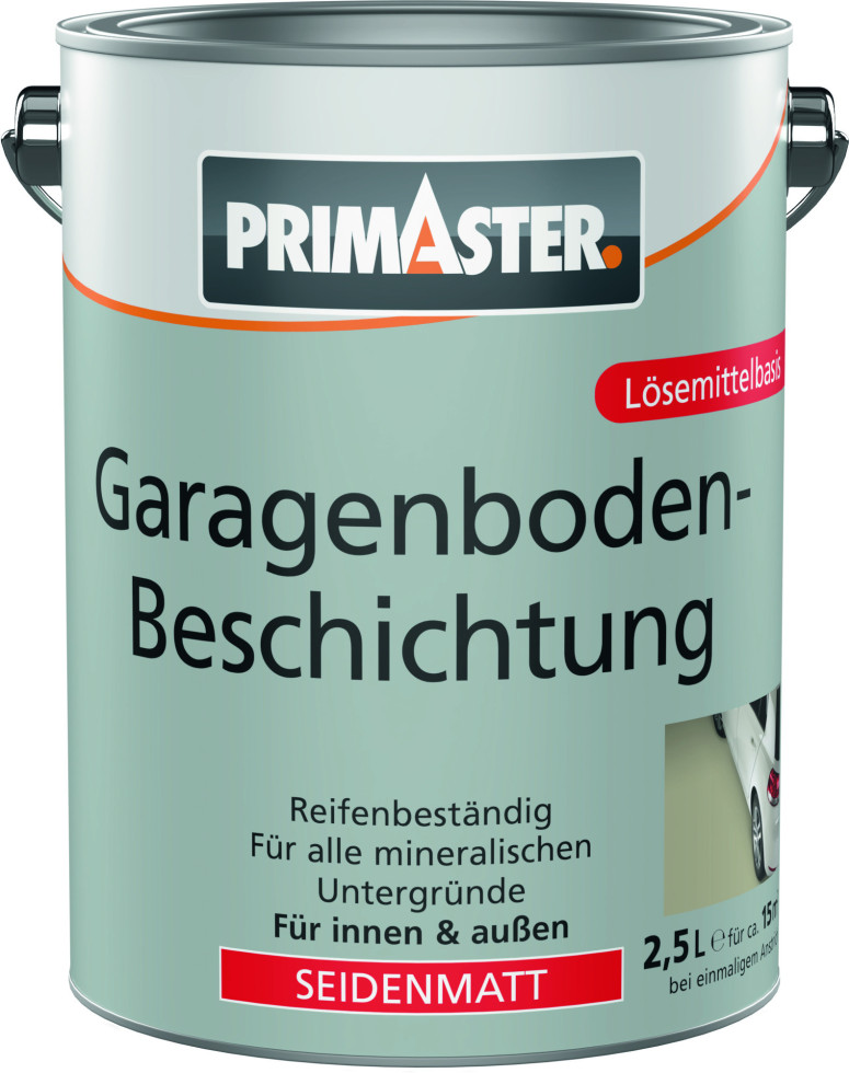 Primaster Garagenbodenbeschichtung 2,5 L anthrazitgrau seidenmatt