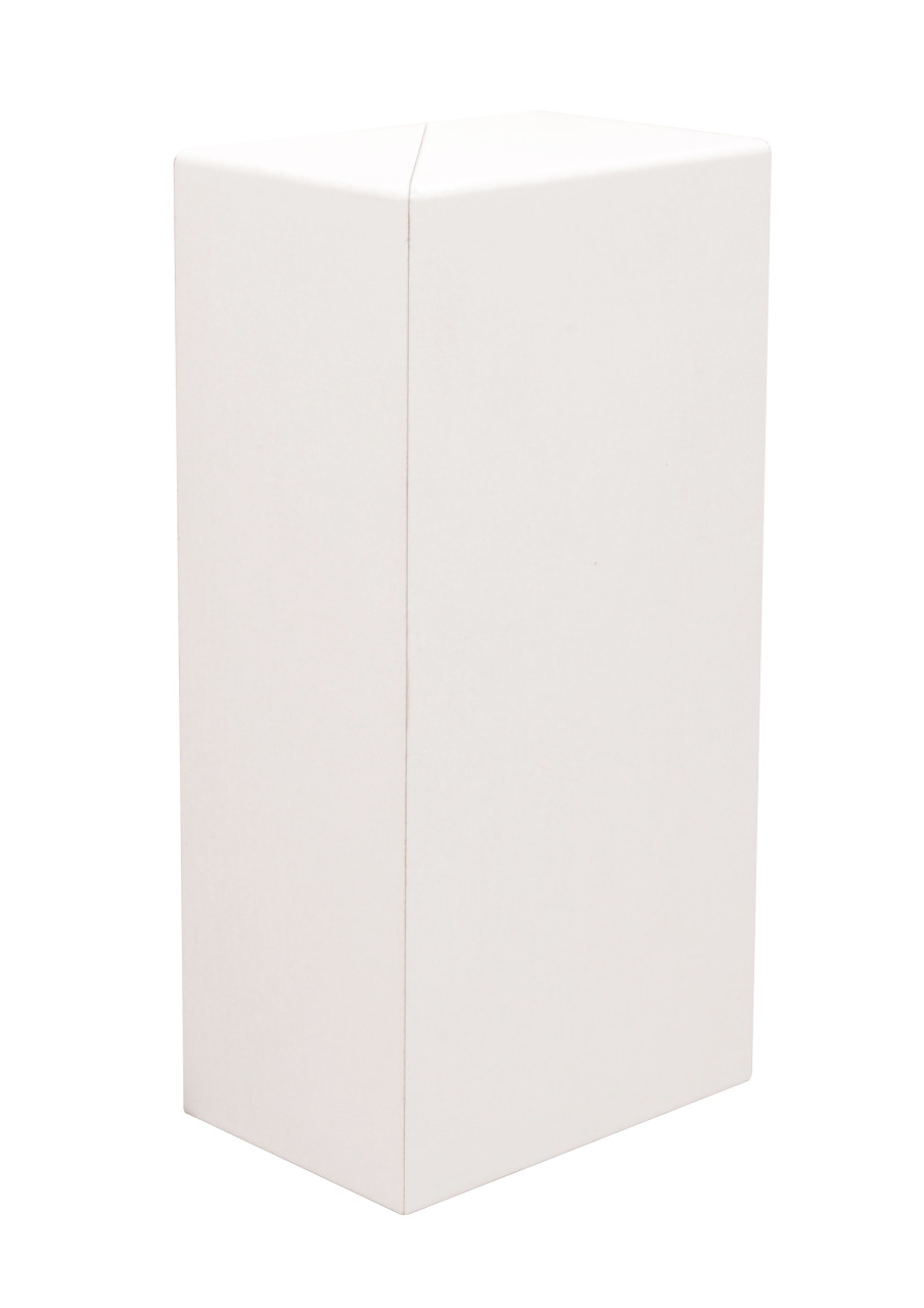 Neuhofer Endstück für Rohrabdeckleiste 15 x 7 x 7 cm weiß