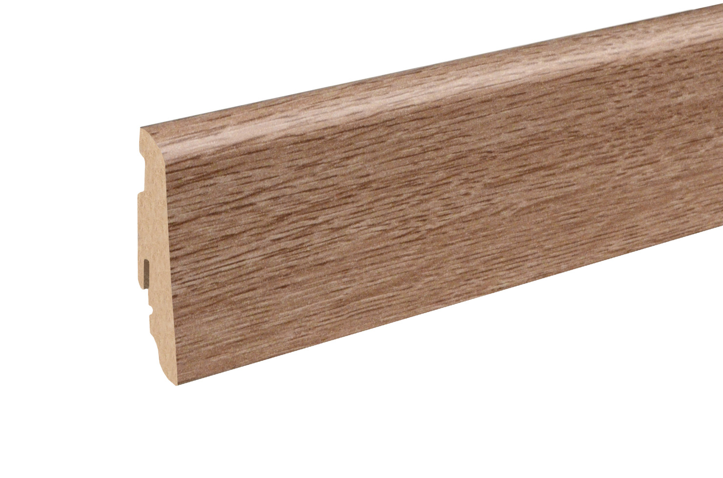 Neuhofer Fußleiste 240 cm x 58 x 19 mm eiche gekalkt