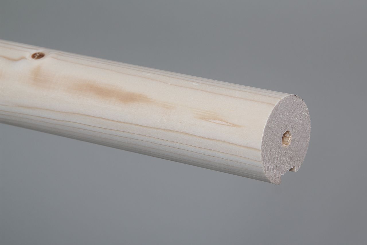 Dieda Handlauf Fichte rund 150 cm Ø 52 mm