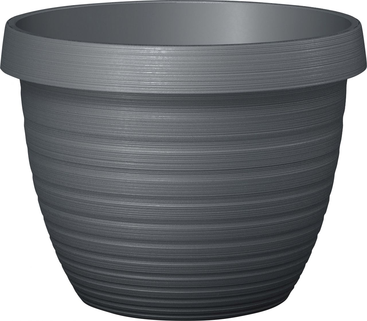Scheurich Pflanzgefäß Country Star Ø 35 x 26,2 cm metallic grey