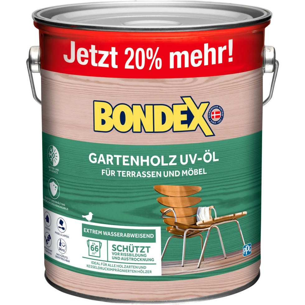 Bondex Gartenmöbel UV-Öl 3 L farblos