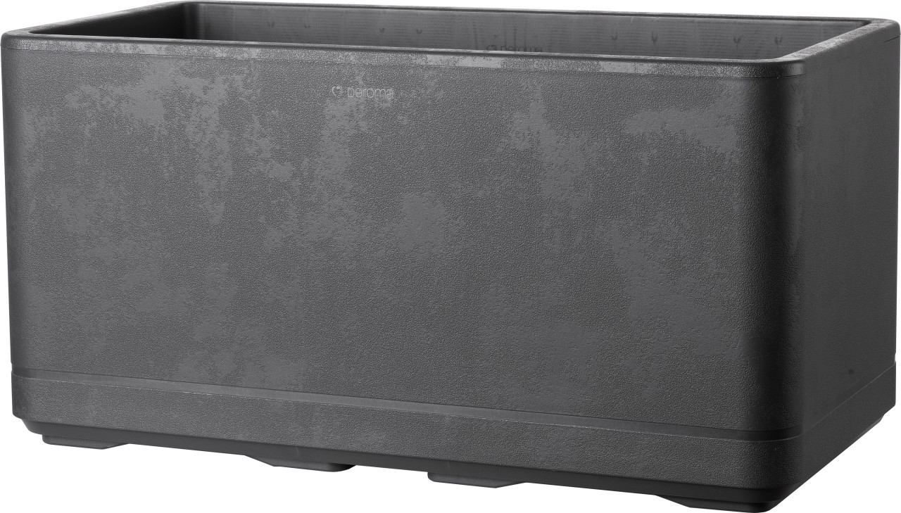 Deroma Pflanztopf Cosmo Kunststoff 77,7 x 39,4 cm anthrazit