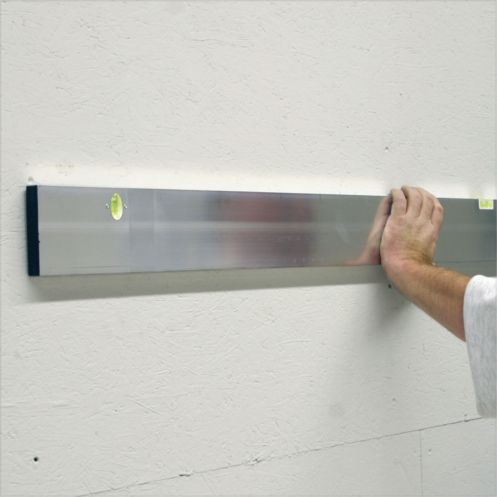 alfer Combitech Richtlatte mit Libelle 250 cm