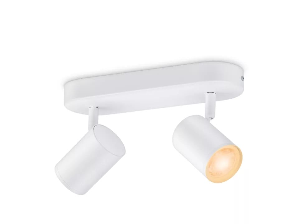 Wiz 2er Spot Imageo 5W RGB weiß