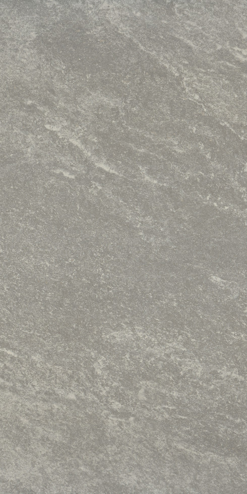 Terrassenplatte Feinsteinzeug 40Quarzo 81 x 40,5 x 2 cm dunkelgrau-braun