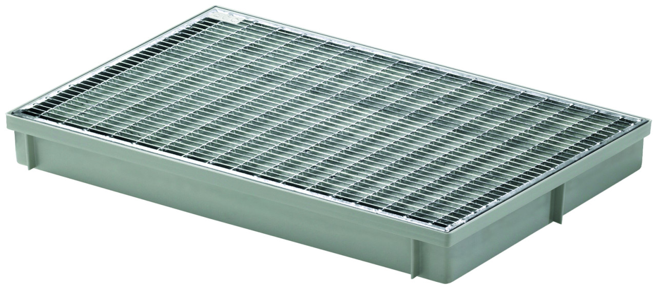 ACO Bodenwanne Vario Kunststoff mit Gitterrost 60 x 40 cm