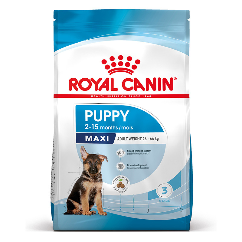 Royal Canin Hundetrockenfutter Junior Maxi 12 kg Geflügel