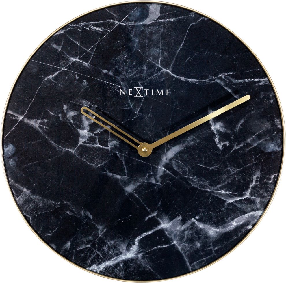 Nextime Wanduhr Marble Ø 40 cm