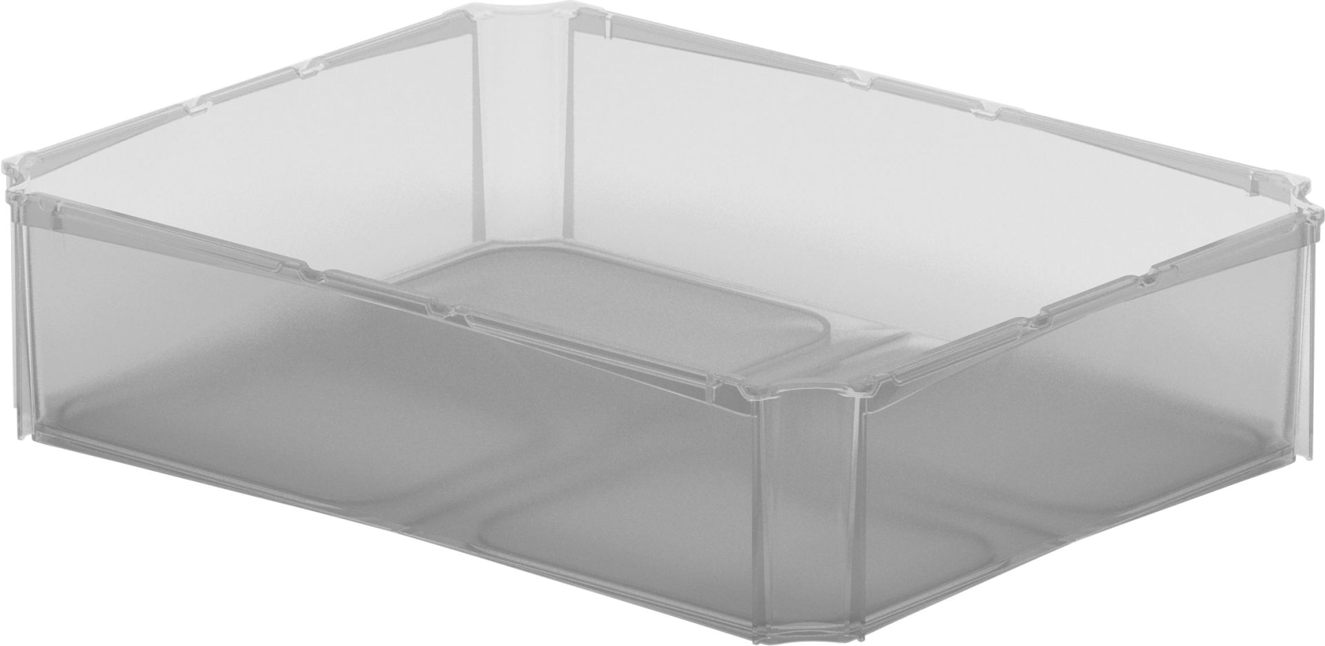 Surplus Systems Einsatzkasten für Eurobox 1/2 quer, transparent