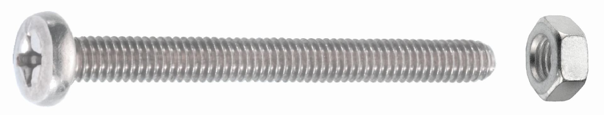 Connex Gewindeschrauben M4 x 20 mm PH 2 - 16 Stück Edelstahl