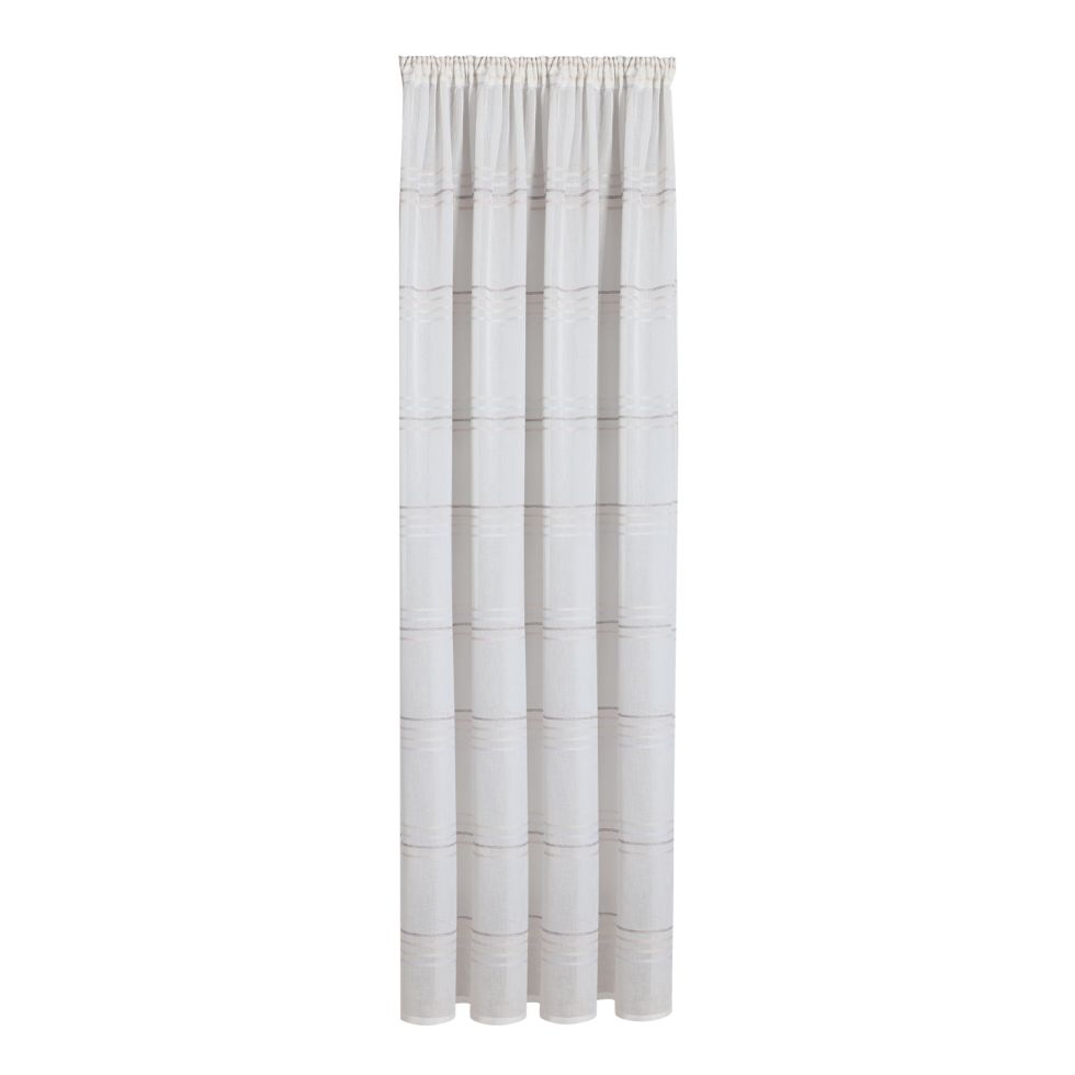 Dekoschal Feel of Nature Streifen braun, 140 x 245 cm