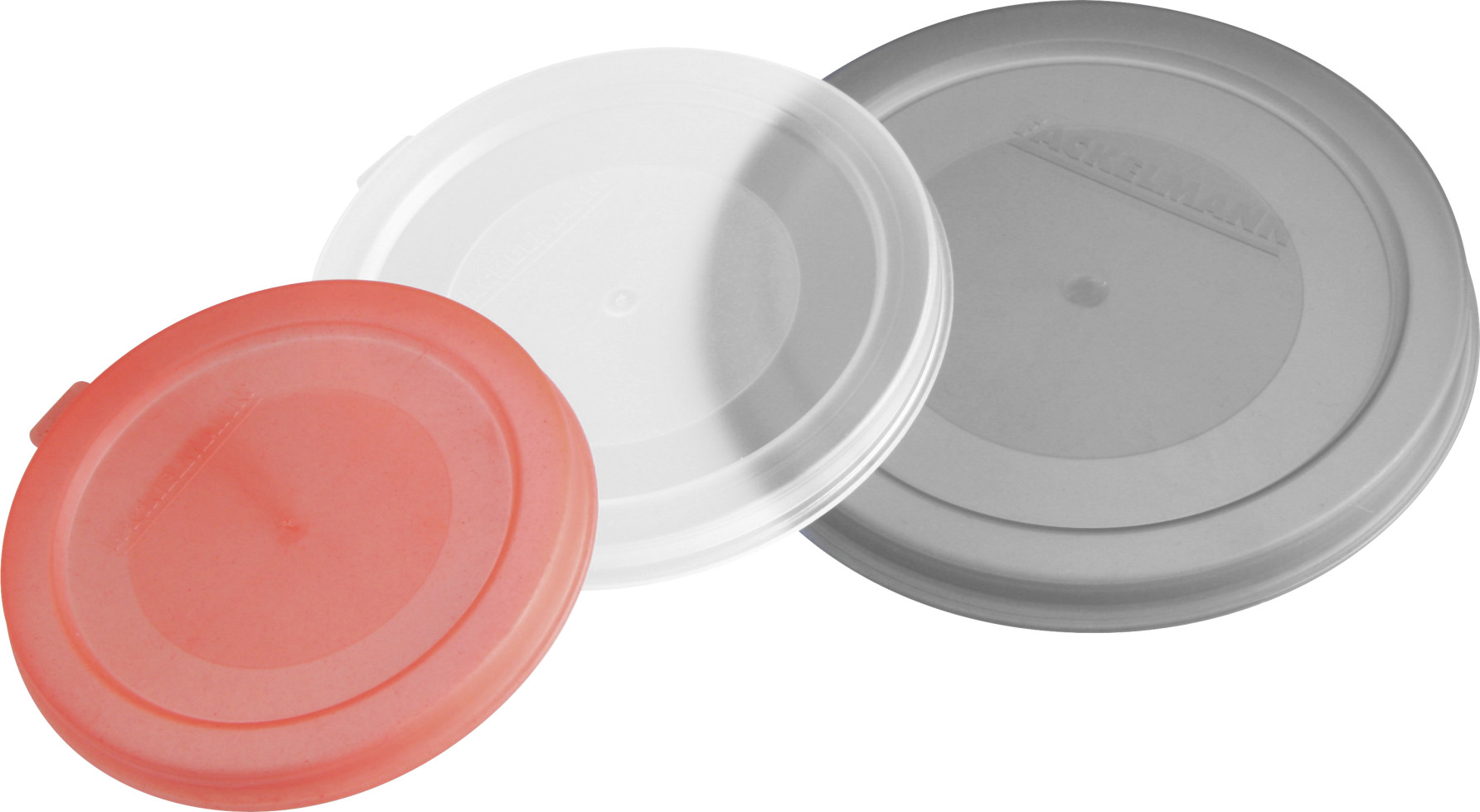 Fackelmann Dosendeckel Ø 7,5/Ø 8,5/Ø 10 cm, 3 Stück