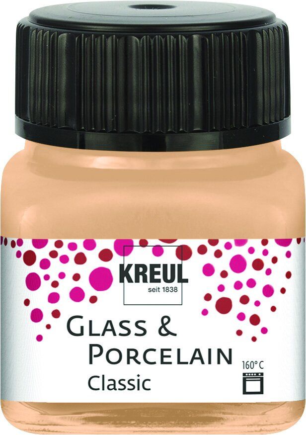 Kreul Glass & Porcelain Classic metallic-champagner 20 ml