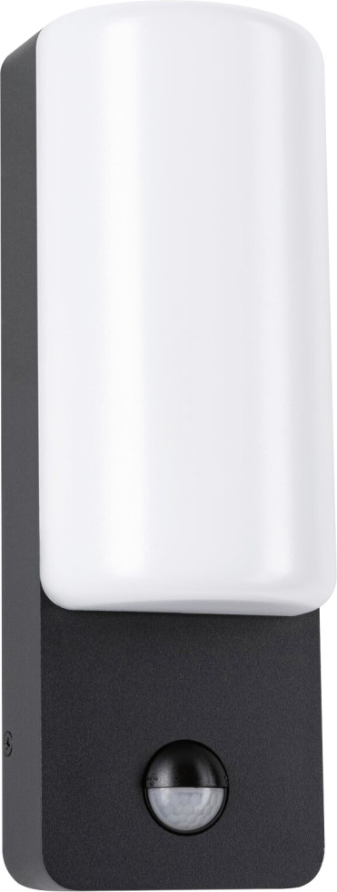 Paulmann LED Außen-Wandleuchte Bonnie anthrazit 26,3 x 9,3 cm mit Bewegungsmelder
