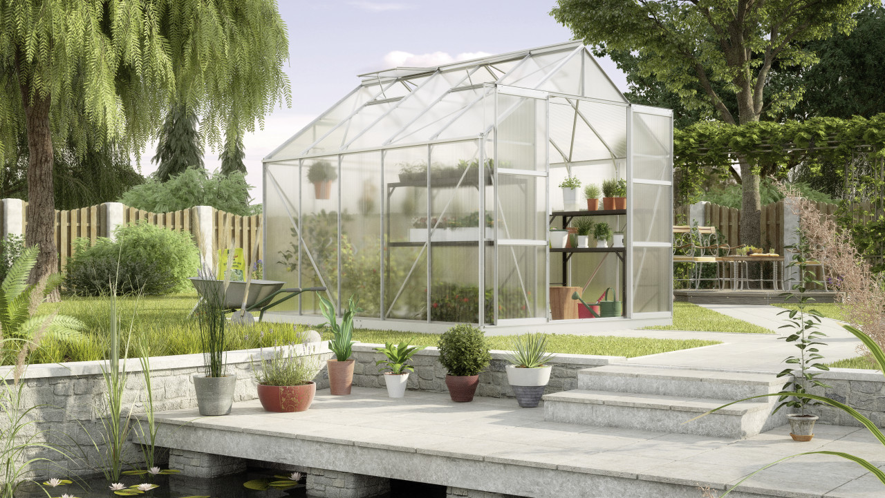 Vitavia Gewächshaus Uranus 8300 HPK 4 mm 254 x 317 cm