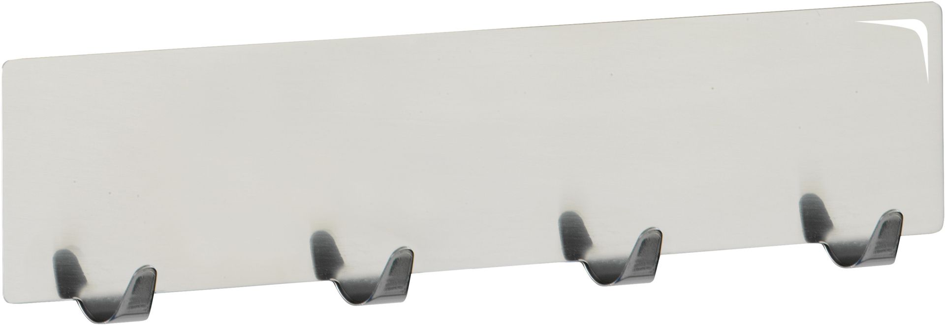 Wenko Hakenleiste Esperia Edelstahl glänzend, chrom, 4 Haken