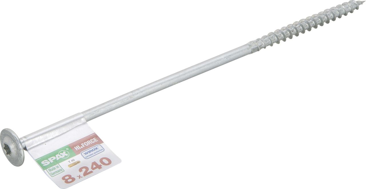 Spax Holzbauschrauben 8.0 x 240 mm TX 40 - 1 Stk.