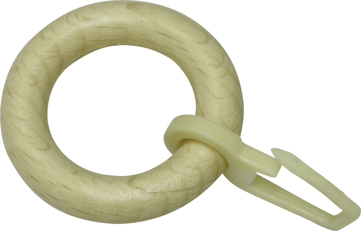 Gardinia Ringe für Vitragestange Montana Ø 11 mm, kiefer-natur, 10-er Pack