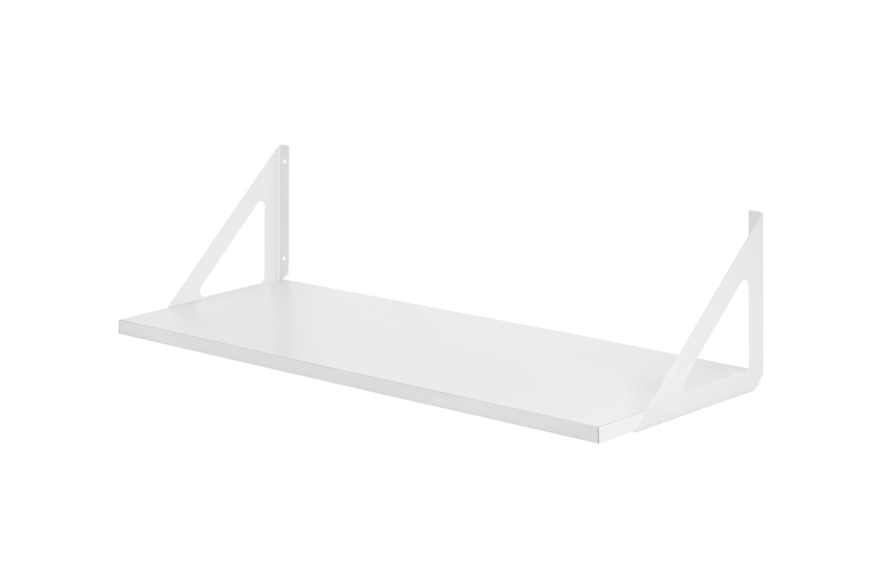 Dolle Wandregal Triangolo 60 x 25 cm weiß/weiß