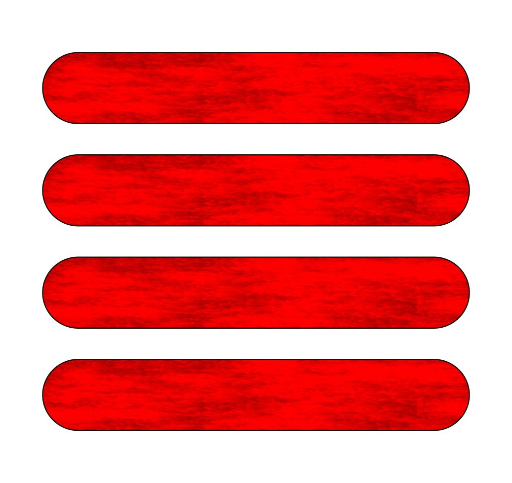 Hermann Schütz Aufkleber Dimension Holografie-Leucht-Reflektoren rot Striche 105x105mm