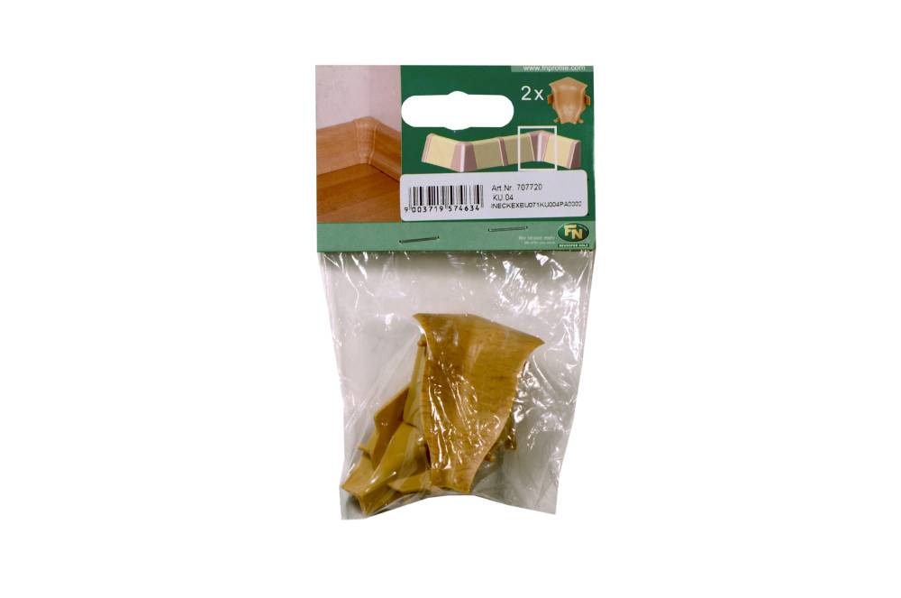 Inneneck für Kunststoffleiste KU.04 Buche Landhaus