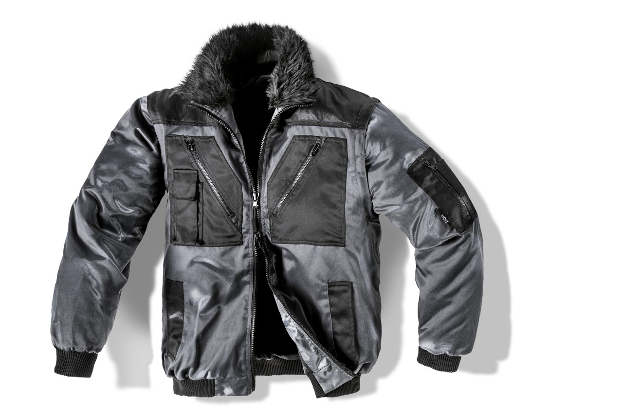 safety&more Pilotenjacke GALAXY anthrazit/schwarz