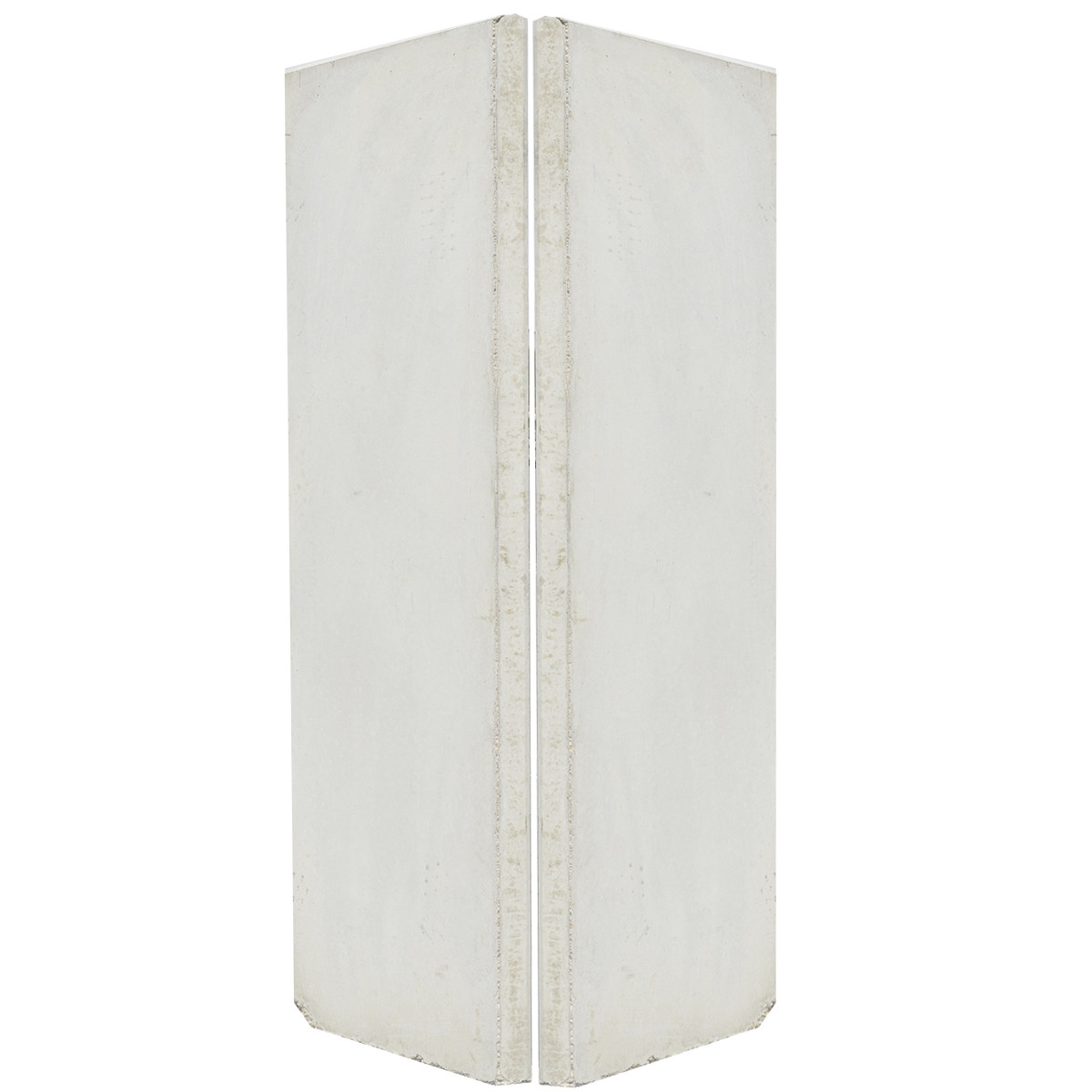 EHL L-Stein Ecke Beton 50 x 50 x 130 cm 2-teilig grau