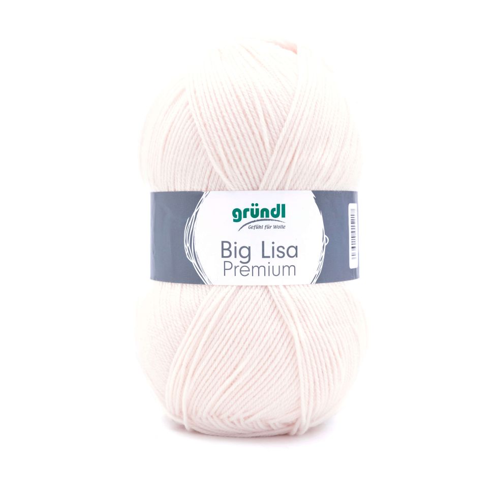 Gründl Wolle Big Lisa Premium 250 g creme