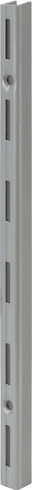 TrendLine Wandschiene 1-reihig grau 200 x 1,5 cm