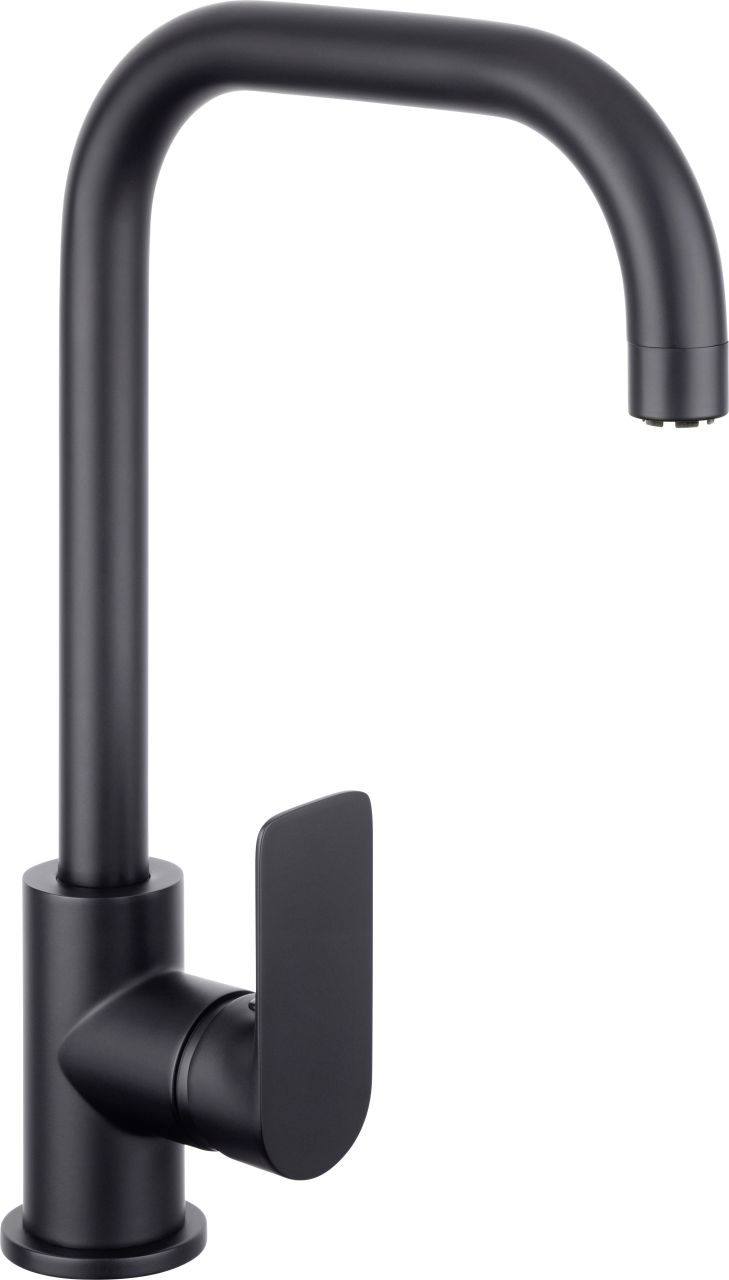 Cornat Niederdruck-Küchenarmatur Noir round schwarz
