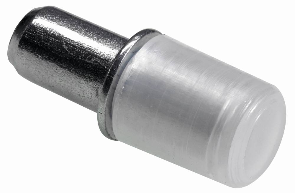 Hettich Glasbodenträger mit Stahlstift, transparent, 20 Stück