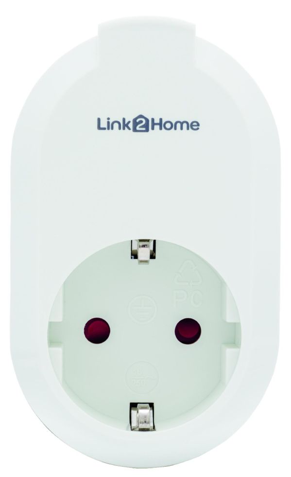 Link2Home WiFi Steckdose & Zeitschaltuhr weiß