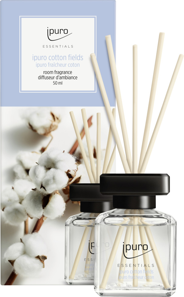 ipuro ESSENTIALS Raumduft Cotton Fields 50 ml