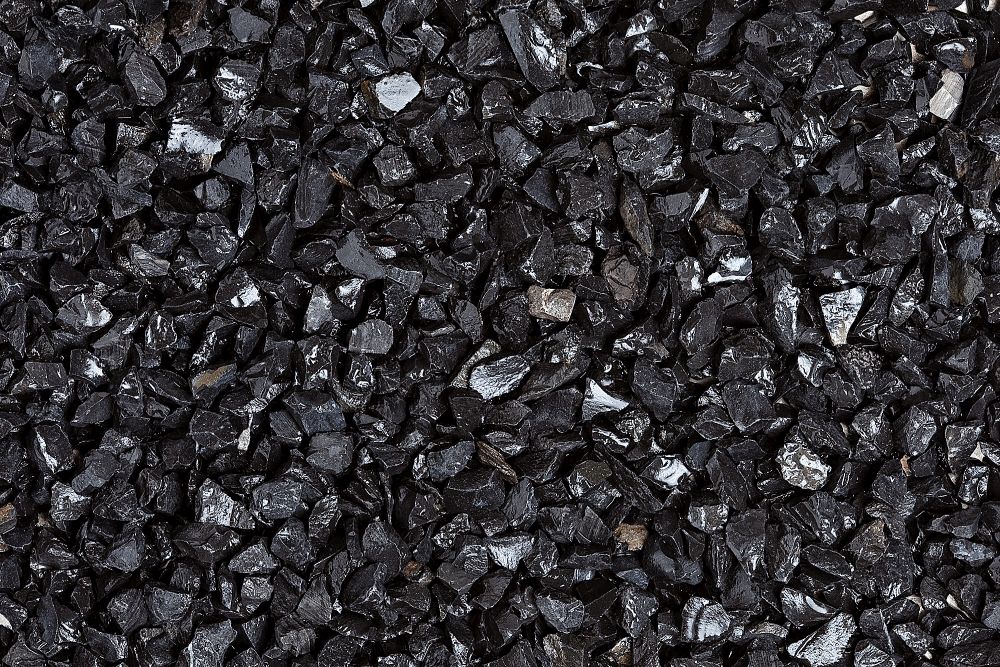 Splitt Nero Ebano 20 - 30 mm schwarz 25 kg