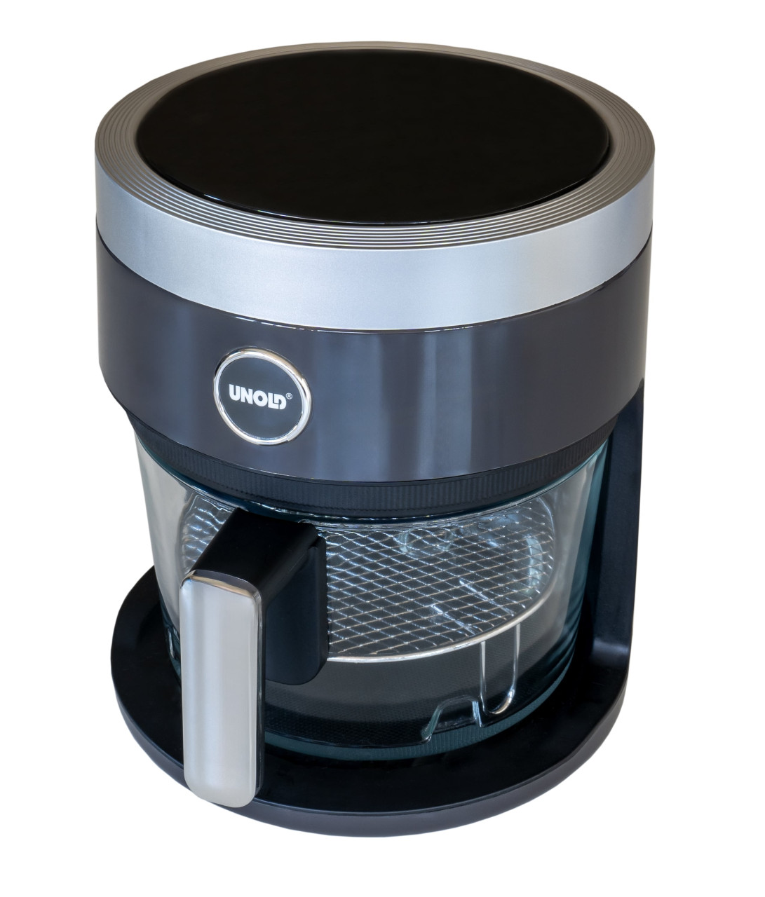 Unold Heißluftfritteuse Glas 3,5 L 1200 W schwarz