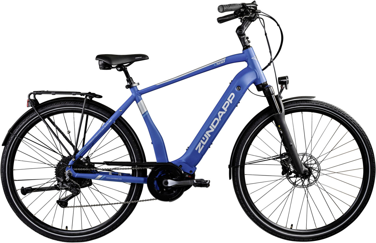 Zündapp E-Bike Trekking X500 28 Zoll 11-Gang 500 Wh blau