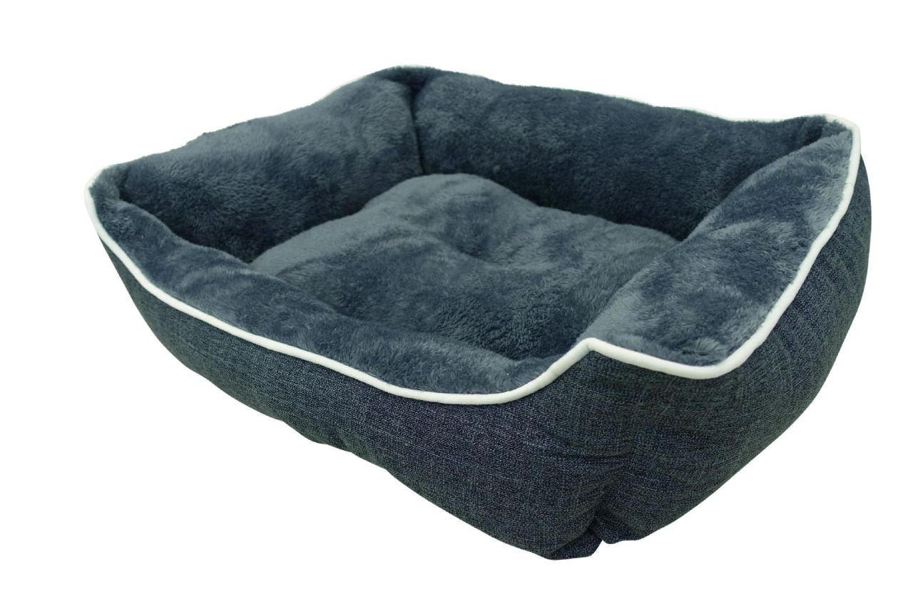 Nobby Komfortbett Classic Arno eckig grau