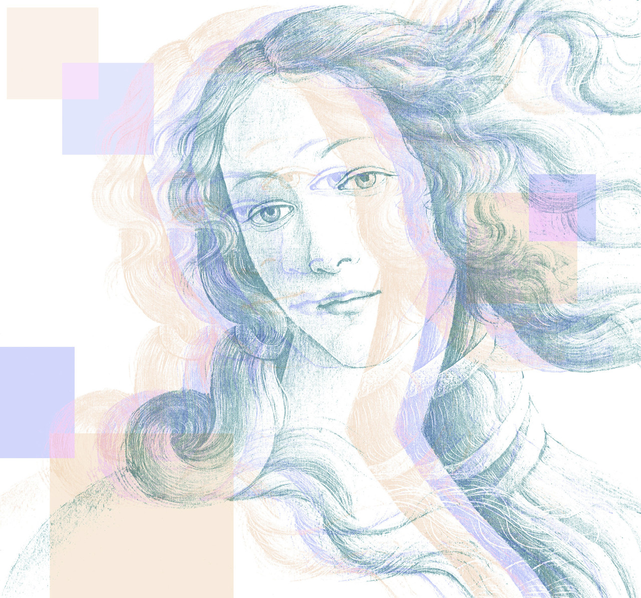 Komar Vlies Fototapete Venus 300 x 280 cm