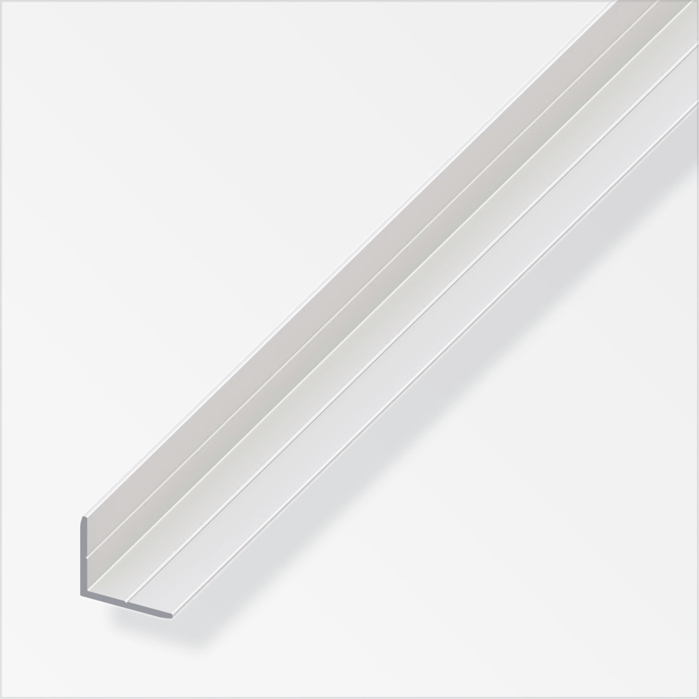 alfer clampline-Winkel-Profil 1 m, 13 x 10 mm Aluminium eloxiert silber