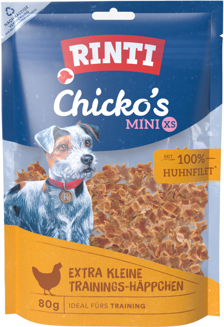Rinti Hundesnack Chicko Mini XS Huhn 80 g