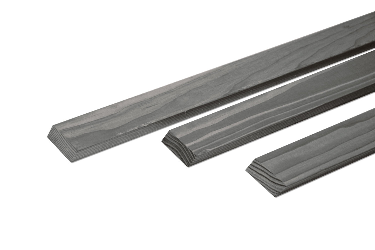 Rettenmeier Rhombusprofilleiste KDI grau 200 x 5,8 x 2,8 cm