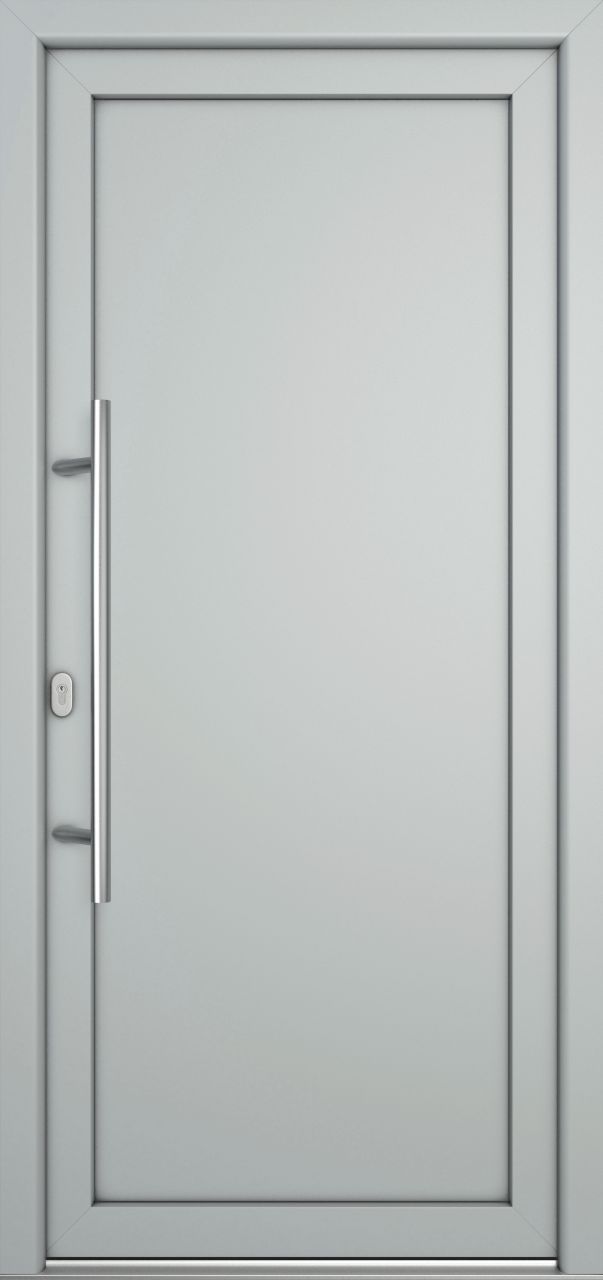 Meeth Haustür Signum Pro PVC Modell 01 108 x 208 cm DIN Links weiß