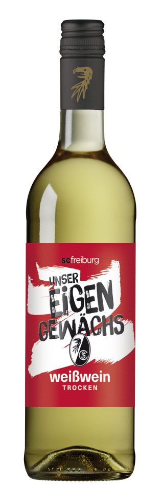 SC Freiburg Weisswein Unser Eigengewächs Cuvee QbA 1 x 0,75 l