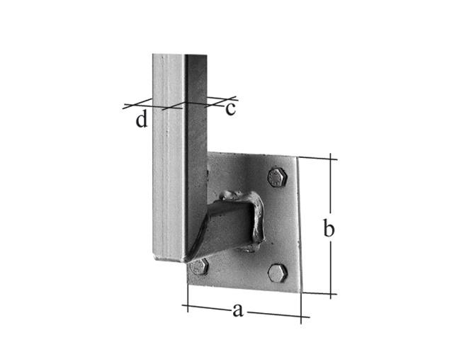 Alberts Geländerpfosten universal mit 70 mm