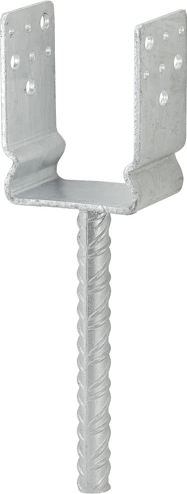 Vormann Schwere Stützenschuhe feuerverzinkt 71 x 60 x 125/325 mm