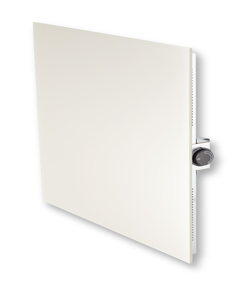 Bella Jolly Infrarot Glas-Heizkörper 60 cm x 60 cm, 440 Watt weiß