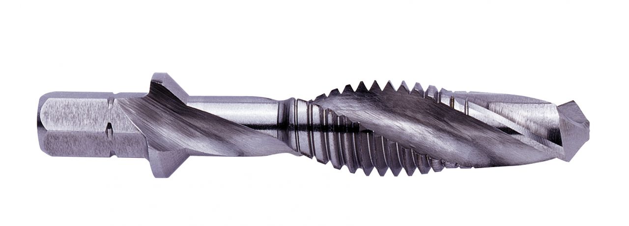 Exact Gewindebohrer M4 HSSG mit Entgratfunktion